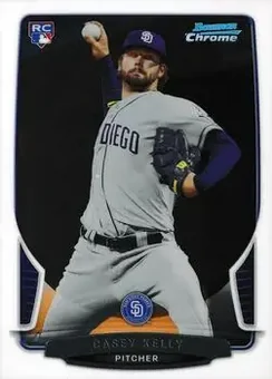 2013 Bowman Chrome #11 - Casey Kelly - San Diego Padres