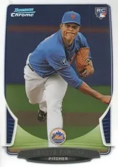 2013 Bowman Chrome #12 - Jeurys Familia - New York Mets