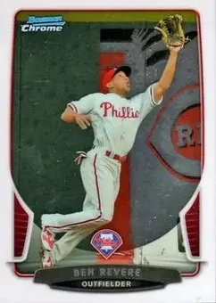 2013 Bowman Chrome #17 - Ben Revere - Philadelphia Phillies