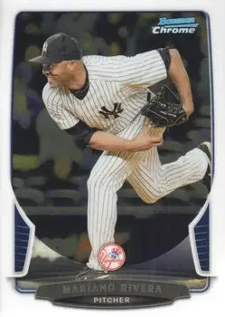 2013 Bowman Chrome #19 - Mariano Rivera - New York Yankees - Front