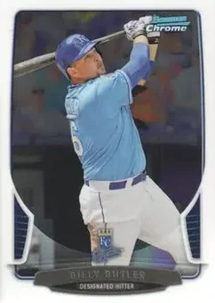 2013 Bowman Chrome #21 - Billy Butler - Kansas City Royals