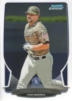 2013 Bowman Chrome #22 - Yonder Alonso - San Diego Padres