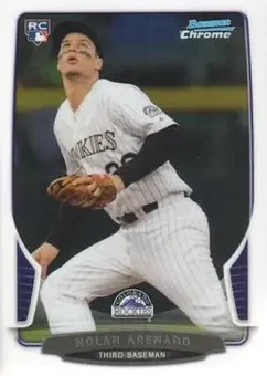 2013 Bowman Chrome #24 - Nolan Arenado - Colorado Rockies