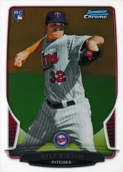 2013 Bowman Chrome #28 - Kyle Gibson - Minnesota Twins