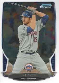 2013 Bowman Chrome #32 - Ike Davis - New York Mets - Front