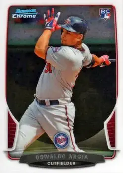 2013 Bowman Chrome #39 - Oswaldo Arcia - Minnesota Twins - Front