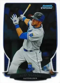 2013 Bowman Chrome #40 - Alex Gordon - Kansas City Royals