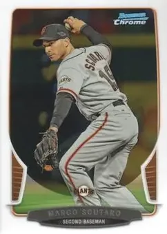 2013 Bowman Chrome #41 - Marco Scutaro - San Francisco Giants