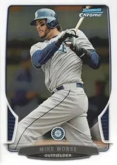 2013 Bowman Chrome #43 - Mike Morse - Seattle Mariners