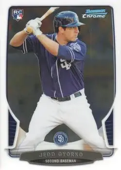 2013 Bowman Chrome #44 - Jedd Gyorko - San Diego Padres - Front