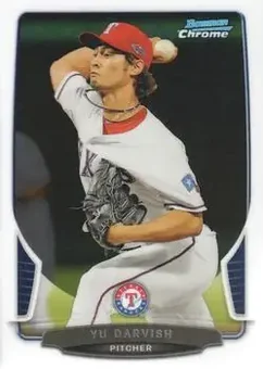 2013 Bowman Chrome #46 - Yu Darvish - Texas Rangers