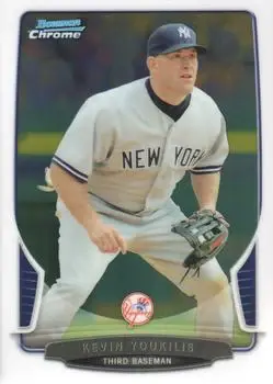 2013 Bowman Chrome #48 - Kevin Youkilis - New York Yankees - Front