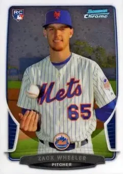 2013 Bowman Chrome #49 - Zack Wheeler - New York Mets