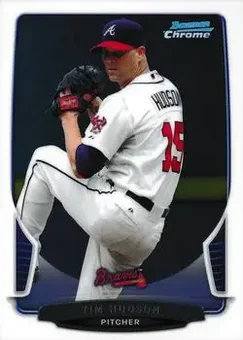 2013 Bowman Chrome #53 - Tim Hudson - Atlanta Braves