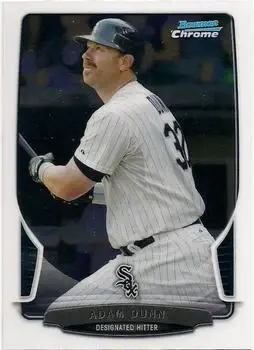 2013 Bowman Chrome #59 - Adam Dunn - Chicago White Sox - Front