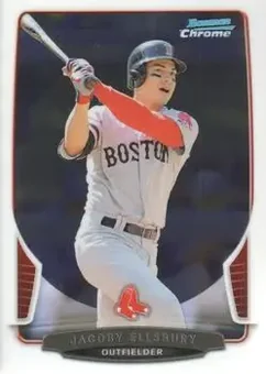 2013 Bowman Chrome #61 - Jacoby Ellsbury - Boston Red Sox