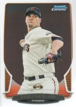 2013 Bowman Chrome #69 - Ryan Vogelsong - San Francisco Giants - Front