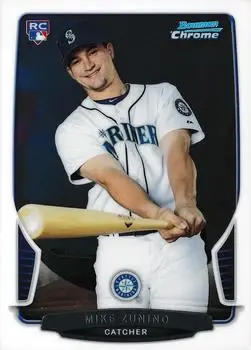 2013 Bowman Chrome #71 - Mike Zunino - Seattle Mariners - Front