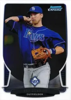 2013 Bowman Chrome #73 - Ben Zobrist - Tampa Bay Rays