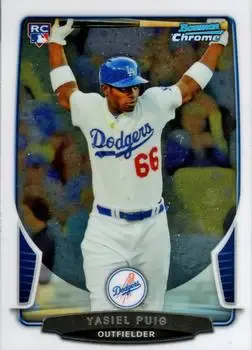 2013 Bowman Chrome #78 - Yasiel Puig - Los Angeles Dodgers
