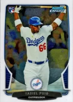 2013 Bowman Chrome #78 - Yasiel Puig - Los Angeles Dodgers