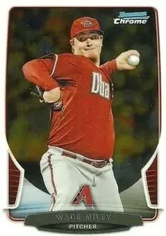 2013 Bowman Chrome #86 - Wade Miley - Arizona Diamondbacks