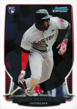 2013 Bowman Chrome #89 - Jackie Bradley Jr. - Boston Red Sox - Front