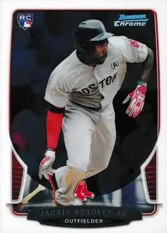 2013 Bowman Chrome #89 - Jackie Bradley Jr. - Boston Red Sox