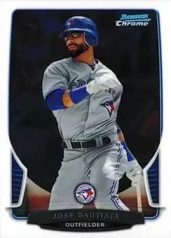 2013 Bowman Chrome #90 - Jose Bautista - Toronto Blue Jays
