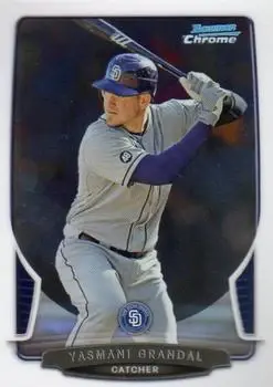 2013 Bowman Chrome #92 - Yasmani Grandal - San Diego Padres - Front
