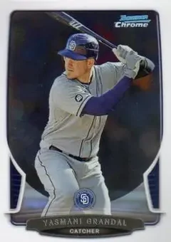 2013 Bowman Chrome #92 - Yasmani Grandal - San Diego Padres