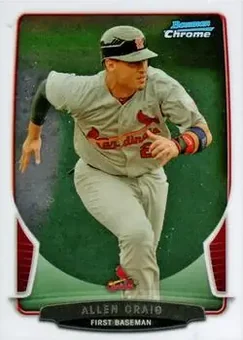 2013 Bowman Chrome #93 - Allen Craig - St. Louis Cardinals