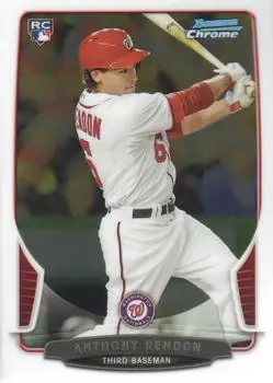 2013 Bowman Chrome #97 - Anthony Rendon - Washington Nationals - Front