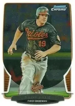 2013 Bowman Chrome #102 - Chris Davis - Baltimore Orioles