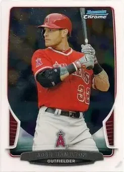 2013 Bowman Chrome #110 - Josh Hamilton - Los Angeles Angels