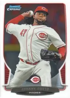 2013 Bowman Chrome #117 - Johnny Cueto - Cincinnati Reds