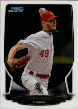 2013 Bowman Chrome #119 - Chris Sale - Chicago White Sox - Front