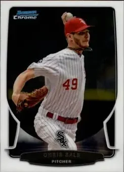 2013 Bowman Chrome #119 - Chris Sale - Chicago White Sox