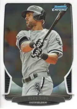 2013 Bowman Chrome #120 - Alex Rios - Chicago White Sox - Front