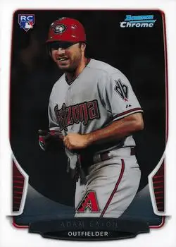 2013 Bowman Chrome #123 - Adam Eaton - Arizona Diamondbacks - Front