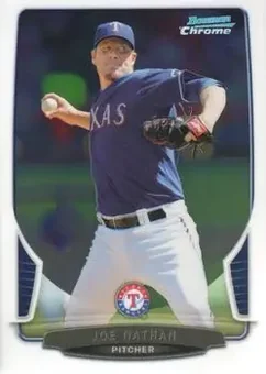 2013 Bowman Chrome #124 - Joe Nathan - Texas Rangers