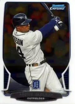 2013 Bowman Chrome #128 - Austin Jackson - Detroit Tigers
