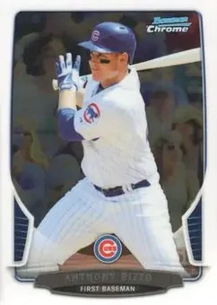 2013 Bowman Chrome #129 - Anthony Rizzo - Chicago Cubs
