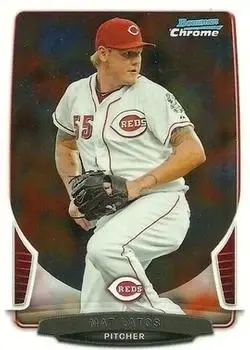2013 Bowman Chrome #131 - Mat Latos - Cincinnati Reds - Front