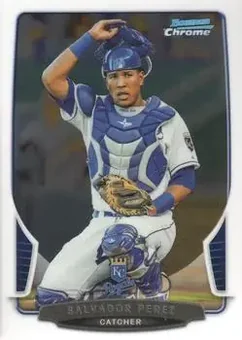 2013 Bowman Chrome #132 - Salvador Perez - Kansas City Royals