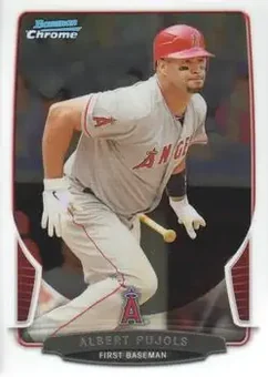 2013 Bowman Chrome #133 - Albert Pujols - Los Angeles Angels