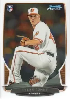 2013 Bowman Chrome #134 - Dylan Bundy - Baltimore Orioles