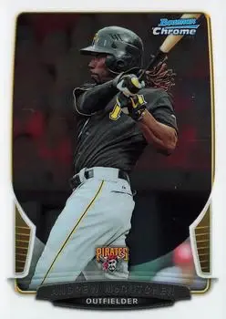 2013 Bowman Chrome #136 - Andrew McCutchen - Pittsburgh Pirates - Front