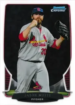 2013 Bowman Chrome #137 - Jason Motte - St. Louis Cardinals