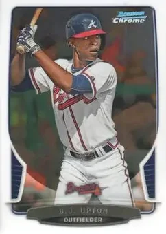 2013 Bowman Chrome #142 - B.J. Upton - Atlanta Braves